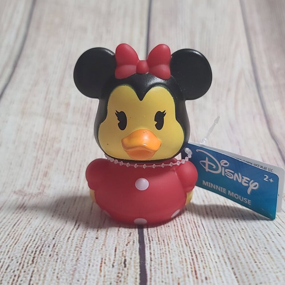 Disney Minnie Mouse 2.75" Rubber Duck - NWT